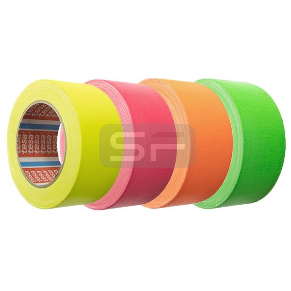 Brede neon gaffa tape