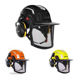 KASK Zenith X Air bouwhelm, open gezicht, industriële bouw- en klimhelm, maat 52-63 cm, houtskoolgrijs, riemensluiting