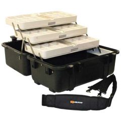 Peli 1460 Case Uitvouwbare Gereedschapskoffer Zwart