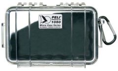 Peli 1050 Micro Case Transparant / Zwart