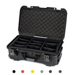 Nanuk 935 Trolley Case met klittenband vakverdeling - multicolor