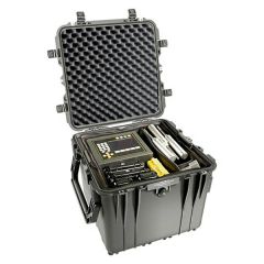 Peli 0340 Case met klittenband vakverdeling zwart