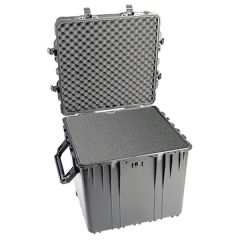 Peli 0370 Case met plukschuim zwart