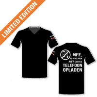 T-shirt - Nee, je mag hier niet even je telefoon opladen