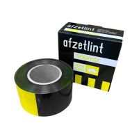Afzetlint trekvast geel/zwart