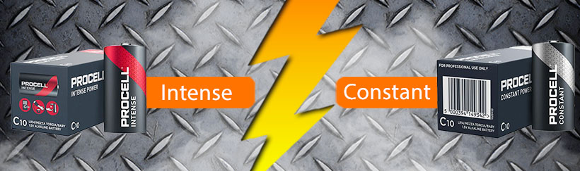 Duracell Procell Batterijen:  Intense Power vs. Constant Power