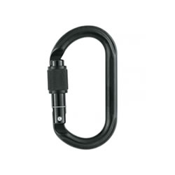 Petzl Oxan Screw Lock zwart